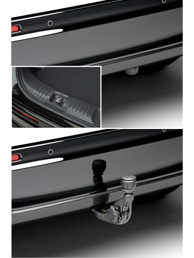 Складувальний причіпний пристрій з проводкою 13к HONDA ZR-V HYBRID (2023 - ...) (44626)