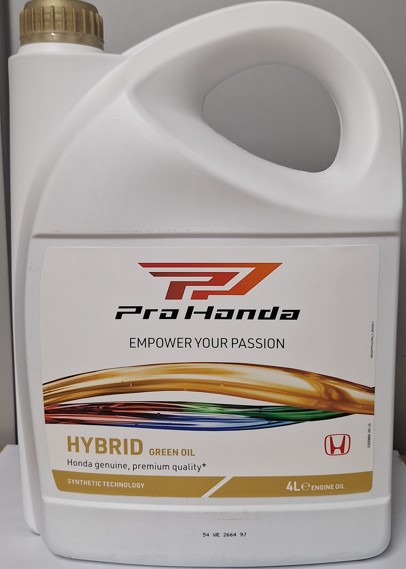 ОЛИВА ДВС Hybrid (Honda Green Oil) ФАСУВАННЯ 4л (41607)