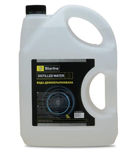 ВОДА ДИСТИЛЬОВАНА (банка-5л) STARLINE (на розлив) (41564)
