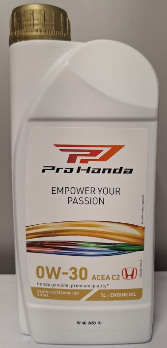 ОЛИВА ДВС (Honda Diesel engine oil HFE-C2 0W30, 1Л.) (41510)