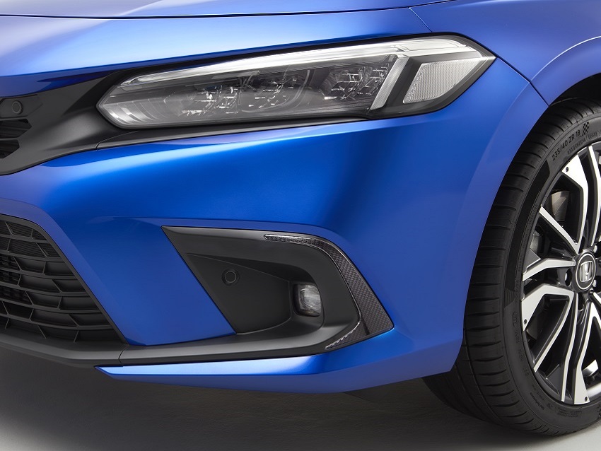 Накладки протитуманних фар HONDA CIVIC HYBRID (2023 - ...) (48847)