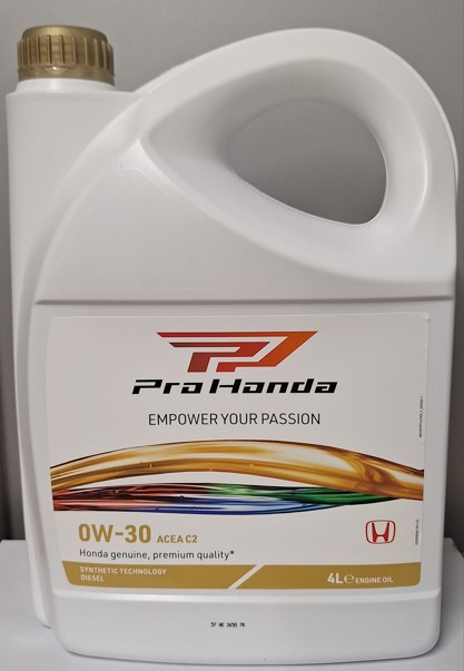 ОЛИВА ДВС (Honda Diesel engine oil HFE-C2 0W30, ФАСУВАННЯ 4Л. (44423)