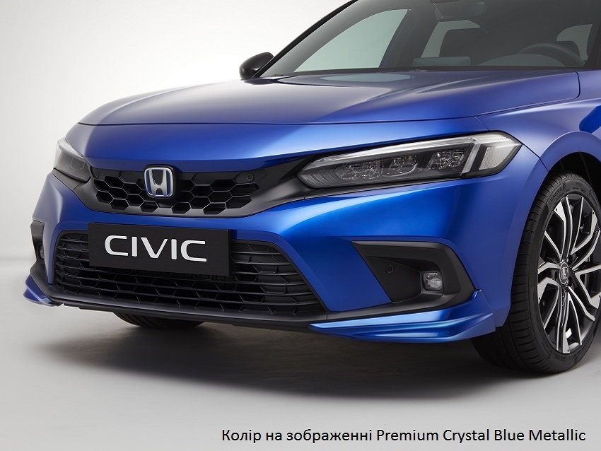 Нижні кутові накладки переднього бампера HONDA CIVIC HYBRID (2023 - ...) (48385)